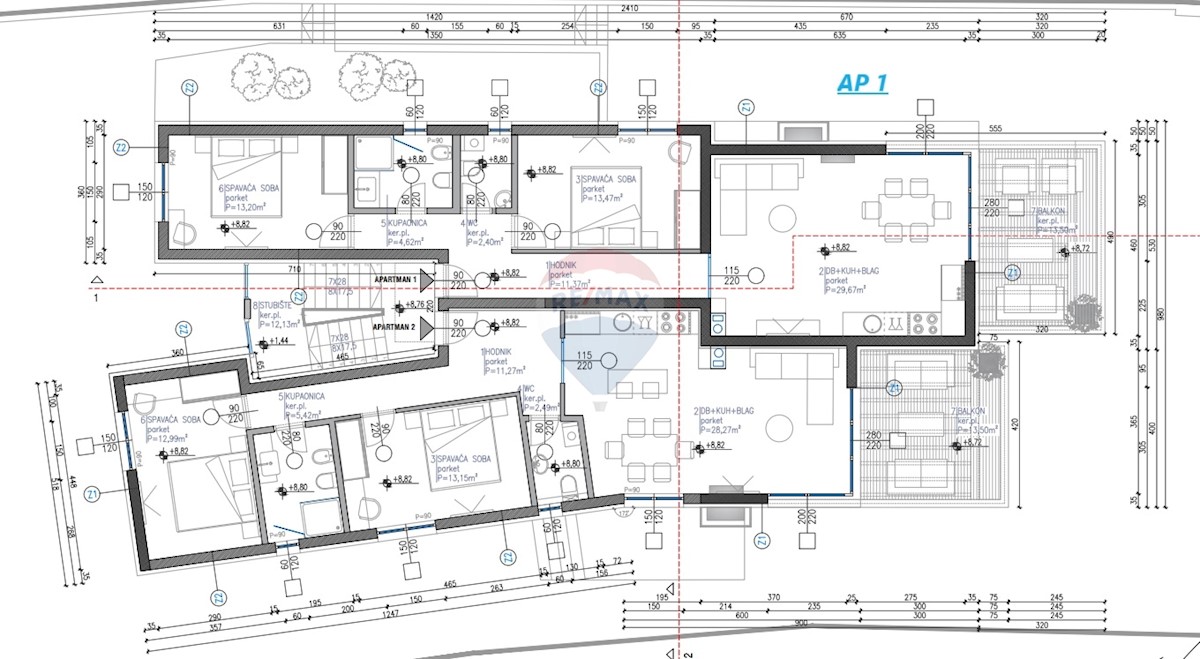 Appartamento Betina, Tisno, 88,23m2