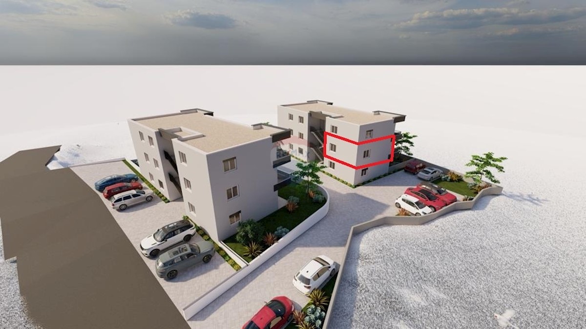 Appartamento Brodarica, Šibenik - Okolica, 69,29m2