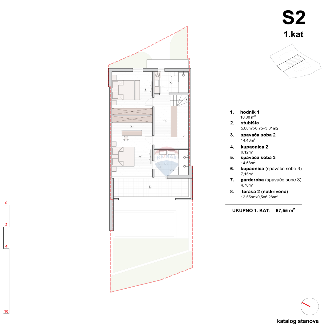 Appartamento Vodice, 164,22m2