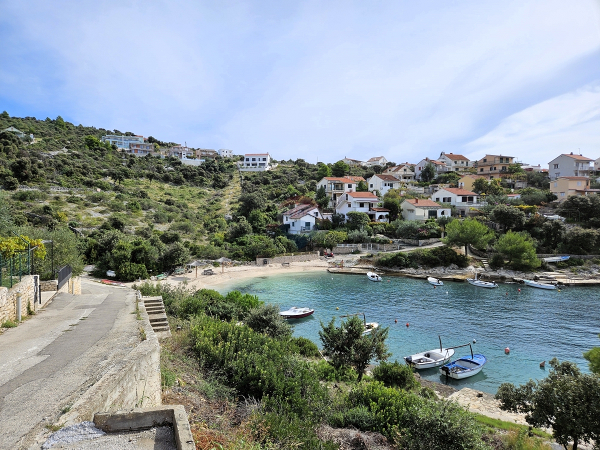 Villa in costruzione, baia Kanica, Rogoznica