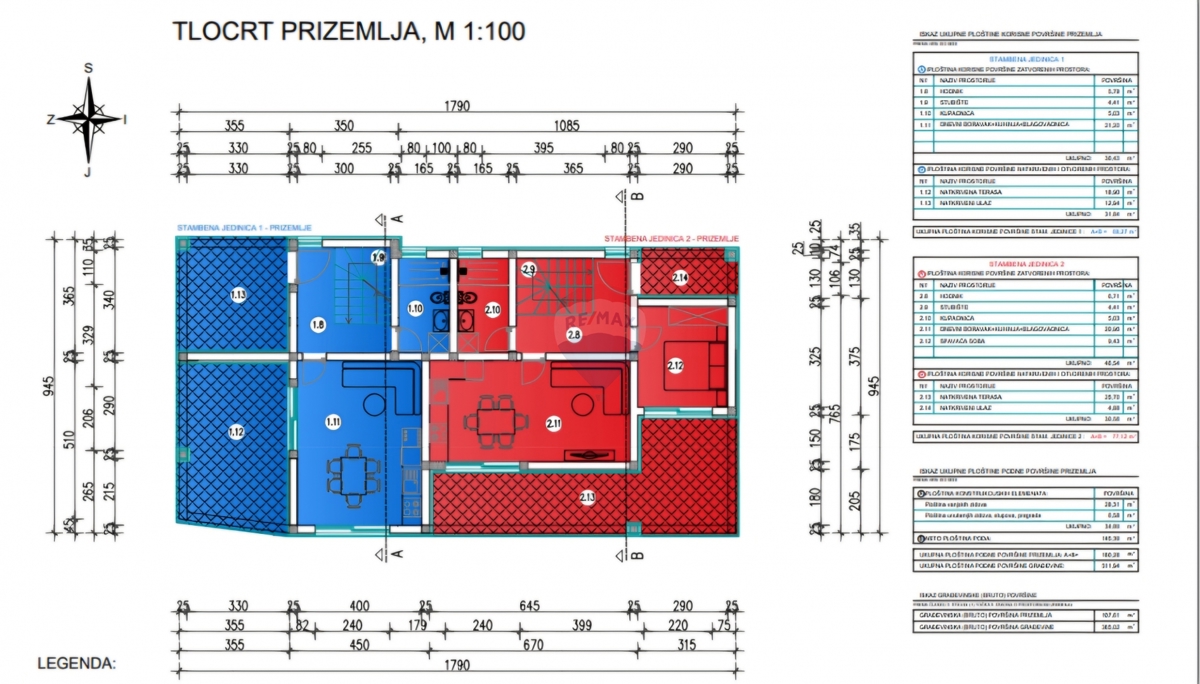 Casa Vodice, 185,10m2