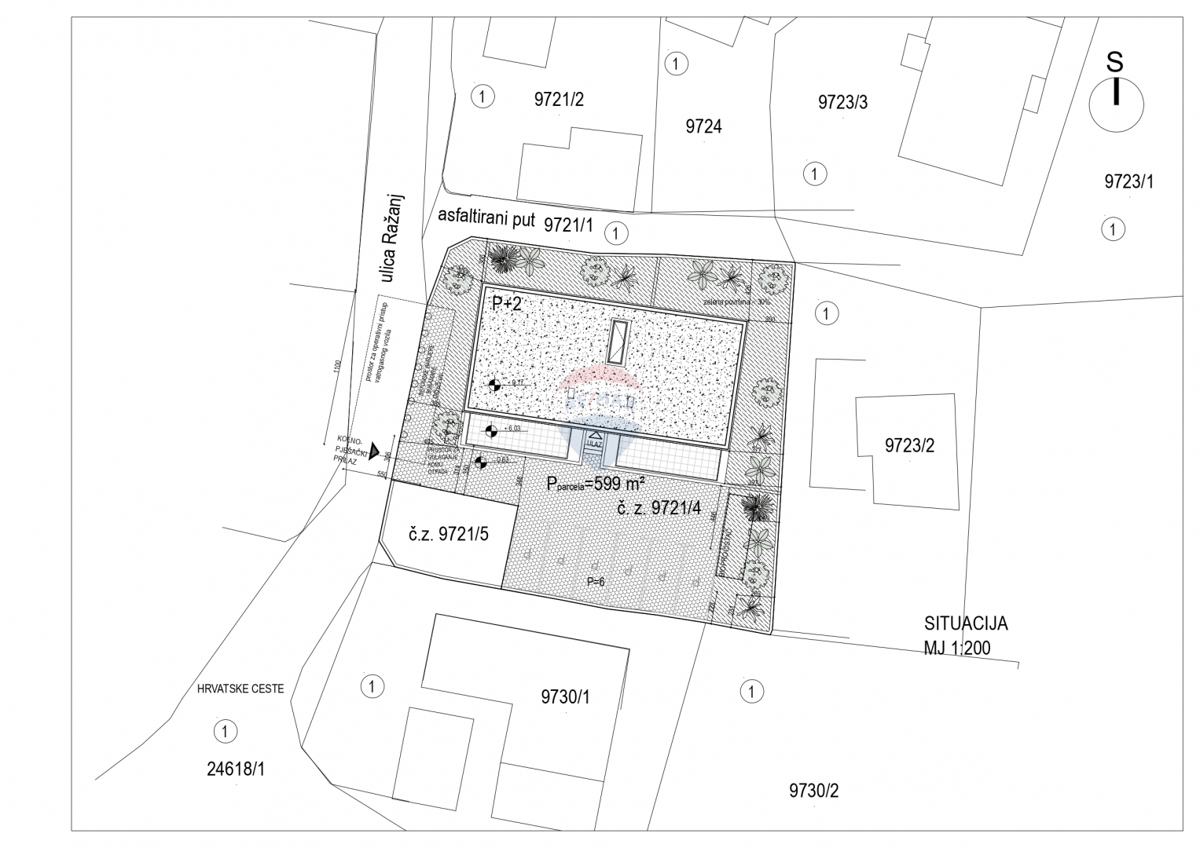 Appartamento con due camere da letto (S4) 77,81 m2 Stivašnica, Rogoznica