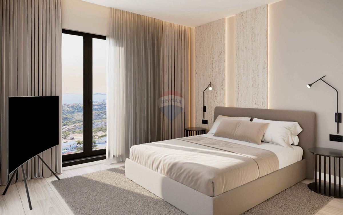 Lussuoso appartamento con due camere da letto e splendida vista (S3), Primošten