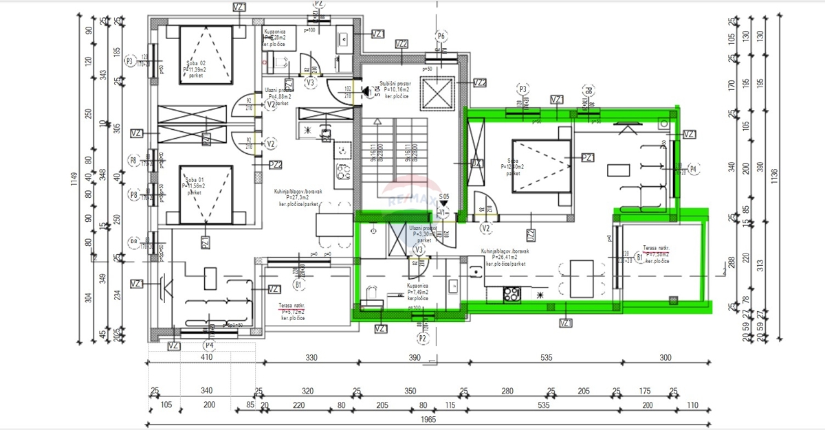 Appartamento Brodarica, Šibenik - Okolica, 63,13m2