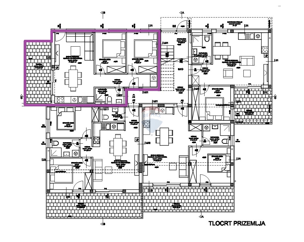 Appartamento Vodice, 69,52m2