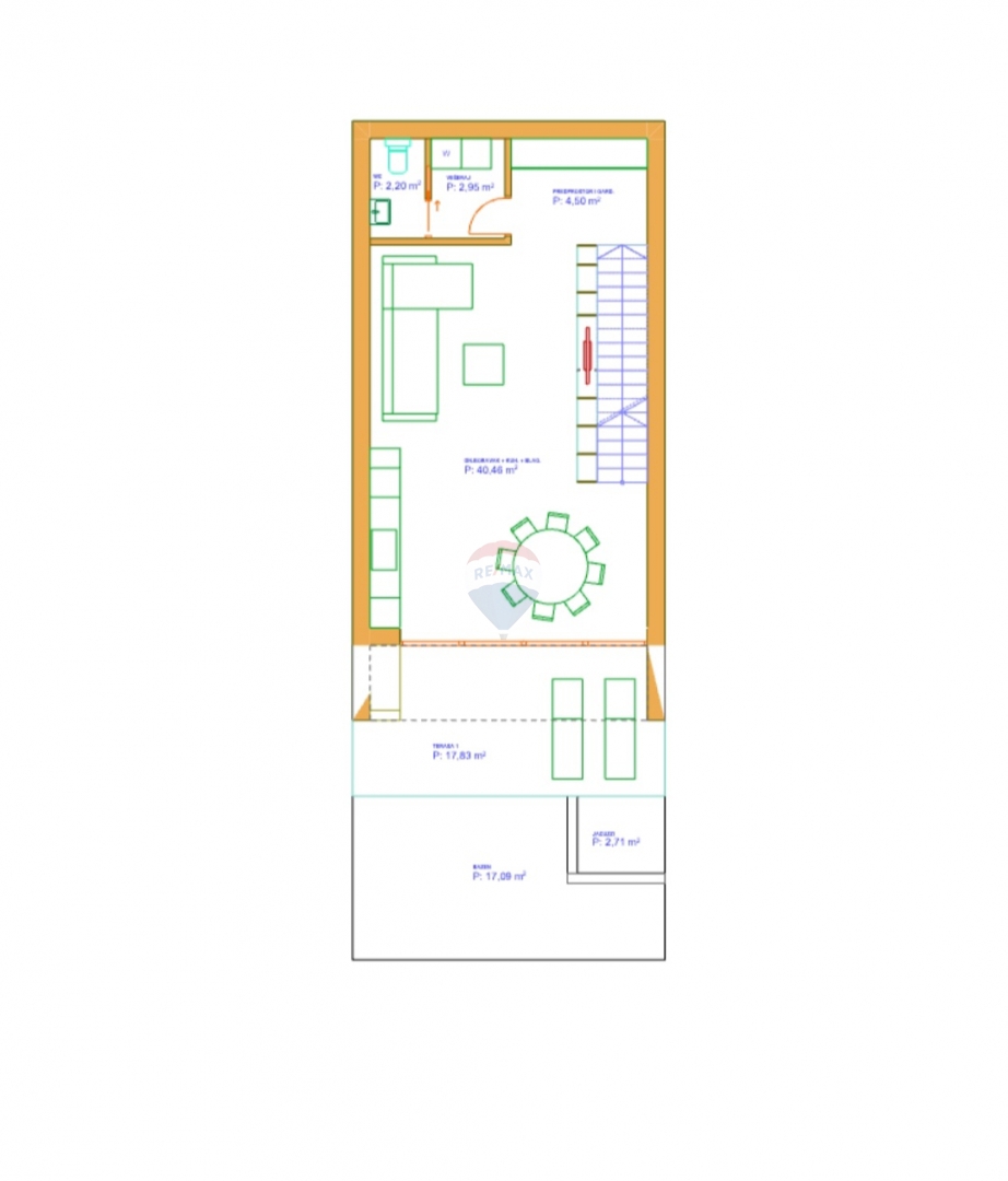 Terreno Ražanj, Rogoznica, 485,77m2