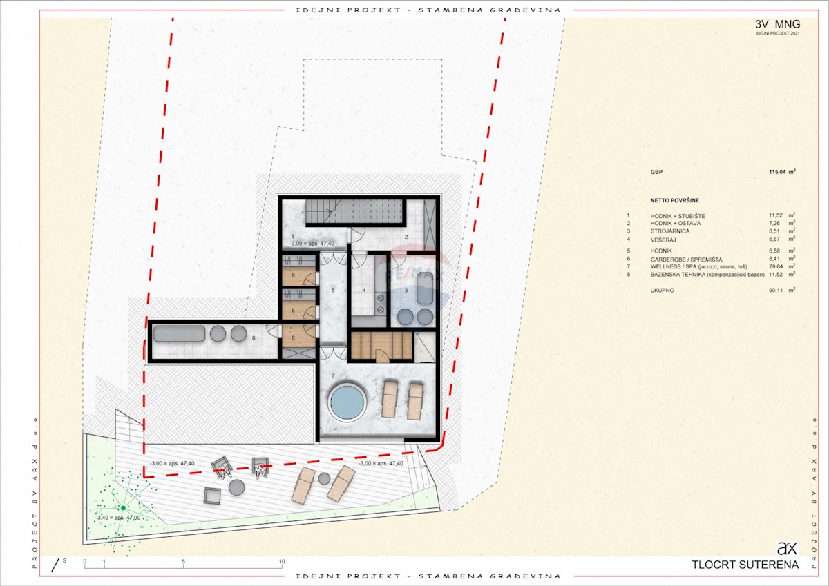 Casa Vodice, 454,58m2