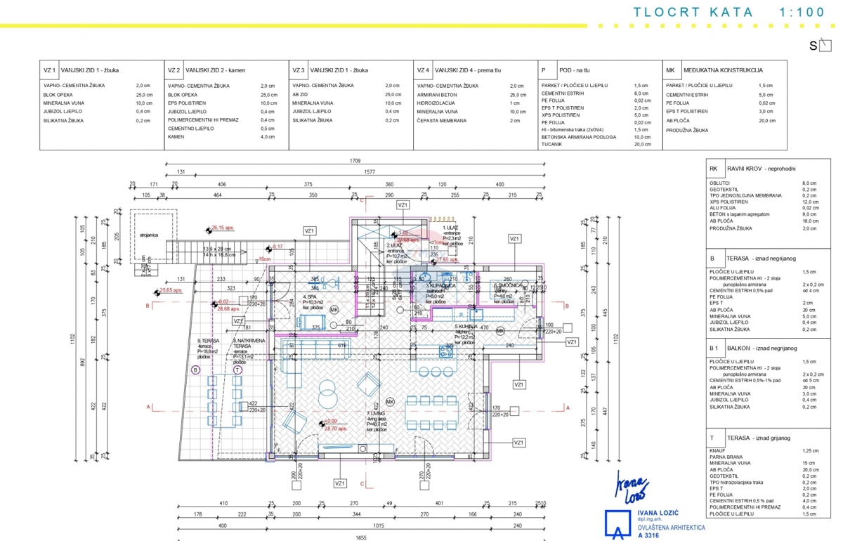 Villa con piscina Stivašnica, Rogoznica