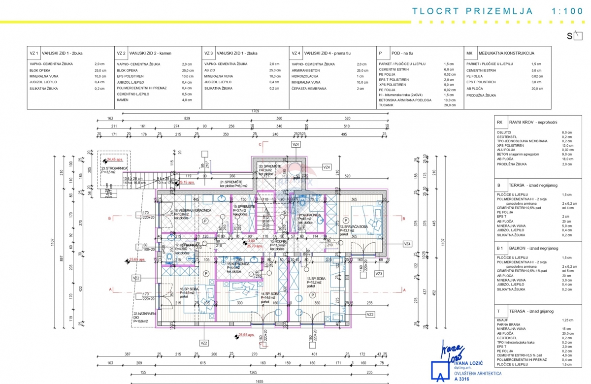 Villa con piscina Stivašnica, Rogoznica