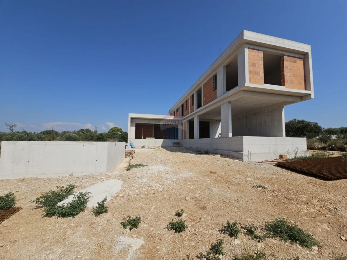 Villa in costruzione, Supljak, Primošten