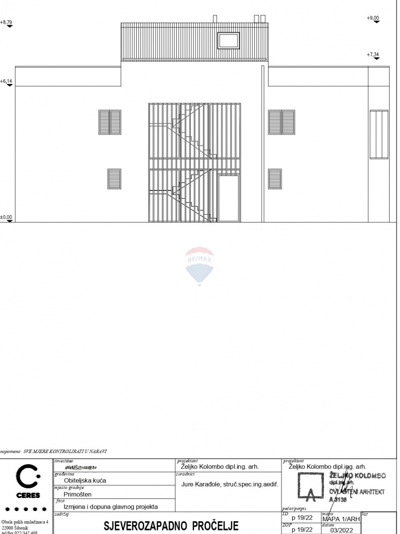 Appartamento con terrazza sul tetto, Primošten