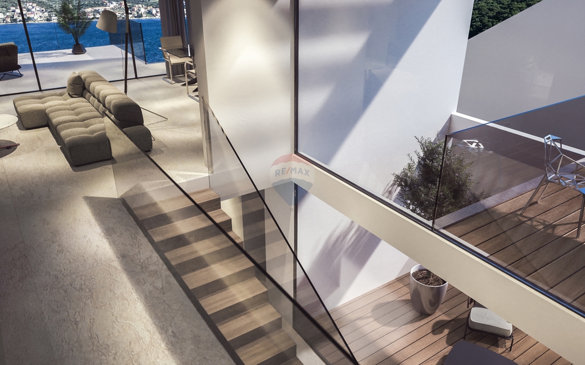 Attico duplex di lusso con splendida vista, Rogoznica