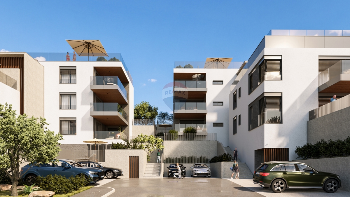 Ottimo appartamento con due camere da letto con giardino e vista mare (A4) - Primošten