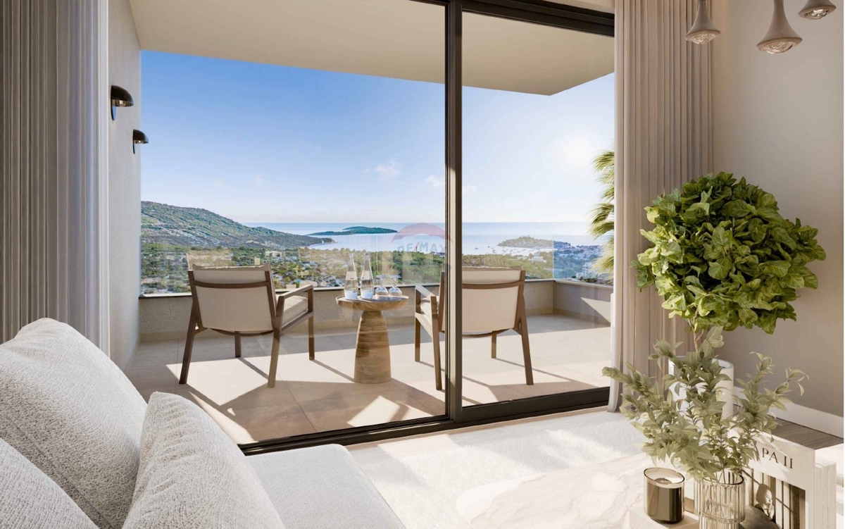 Appartamento di lusso con una splendida vista (S2), Primošten