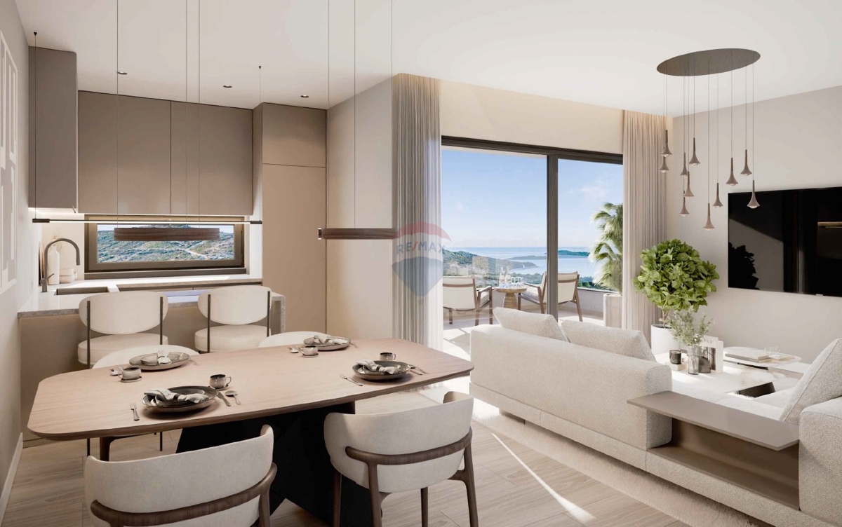 Appartamento di lusso con una splendida vista (S2), Primošten