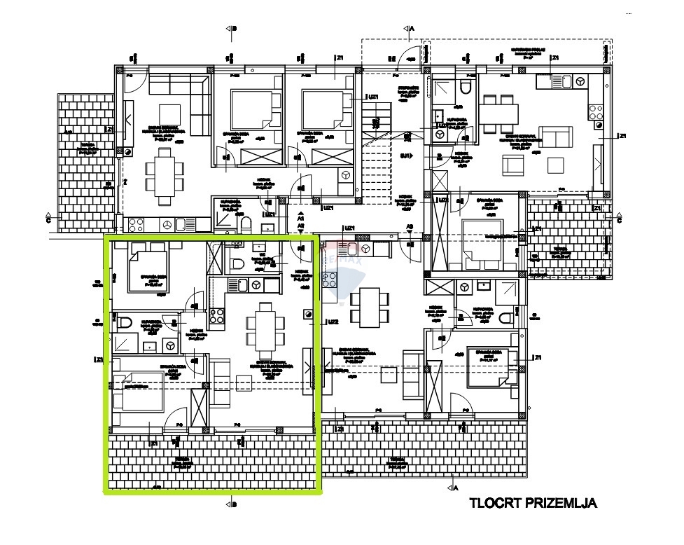 Appartamento Vodice, 96,76m2