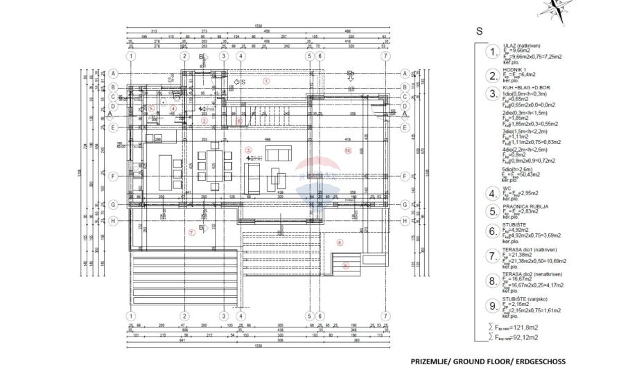 Casa Donje Polje, Šibenik - Okolica, 264m2