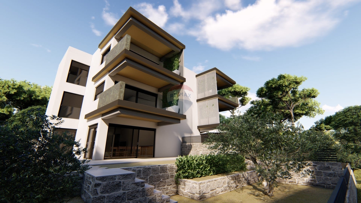 Nuovo edificio-appartamento 78,1 m2 piano terra - Rogoznica