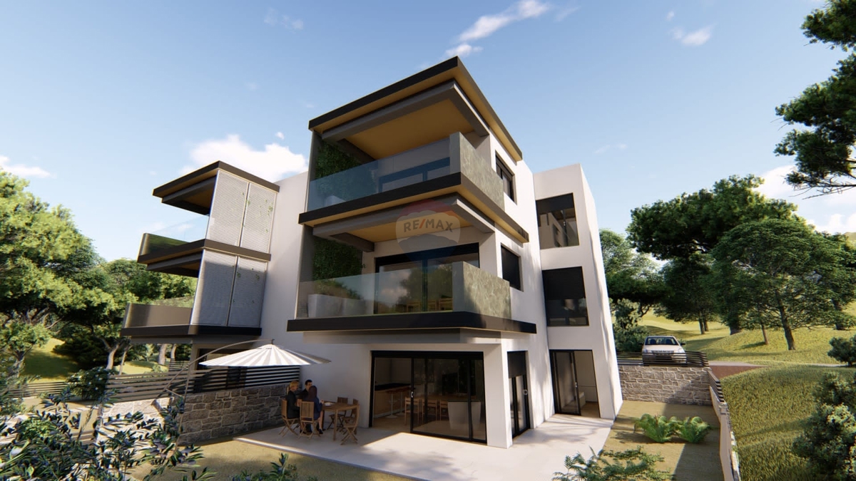 Nuovo edificio-appartamento 78,1 m2 piano terra - Rogoznica