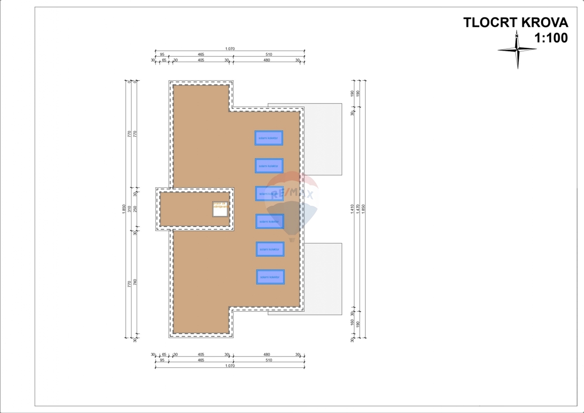Nuovo edificio-appartamento 78,1 m2 piano terra - Rogoznica