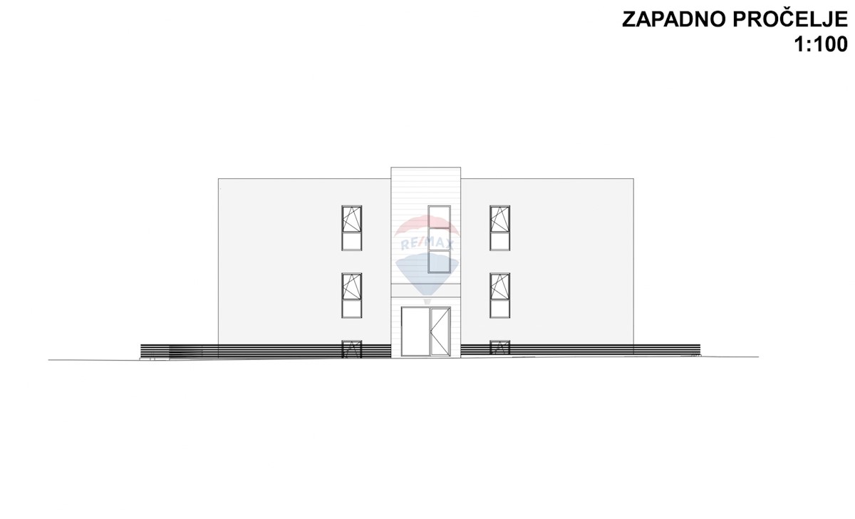 Appartamento di nuova costruzione 70,42m2, 1° piano-Rogoznica