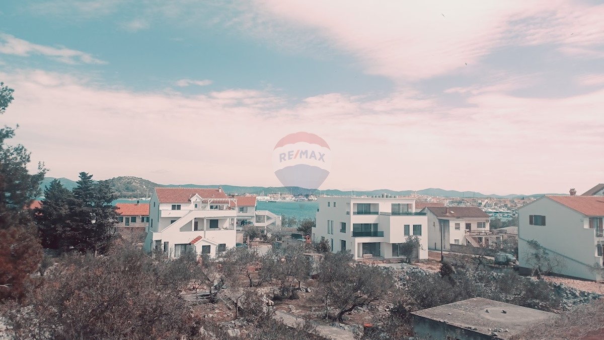 Murter - Bilocale in nuova palazzina - vista mare