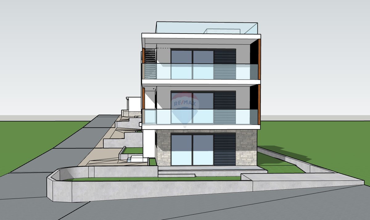 Appartamento Vodice, 115m2