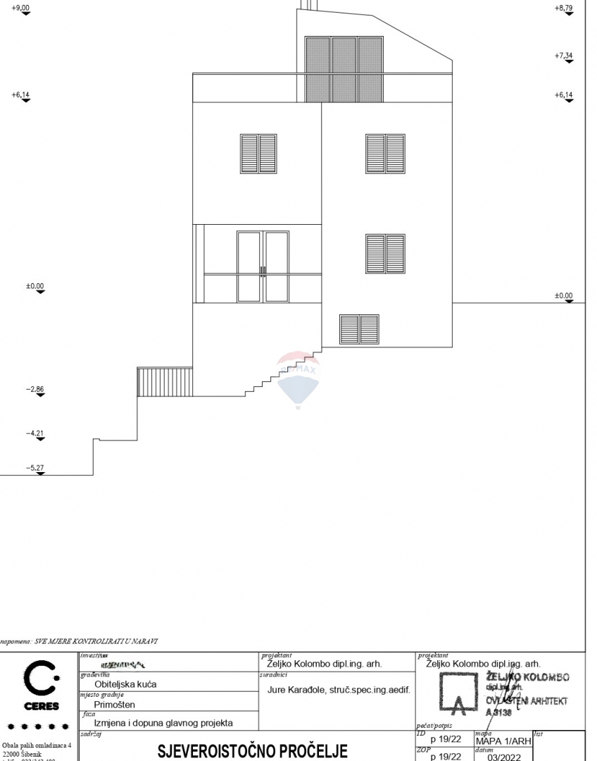 Appartamento con tre camere da letto in un nuovo edificio, Primošten