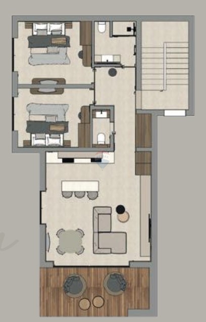 Lussuoso appartamento al piano terra con piscina, Rogoznica