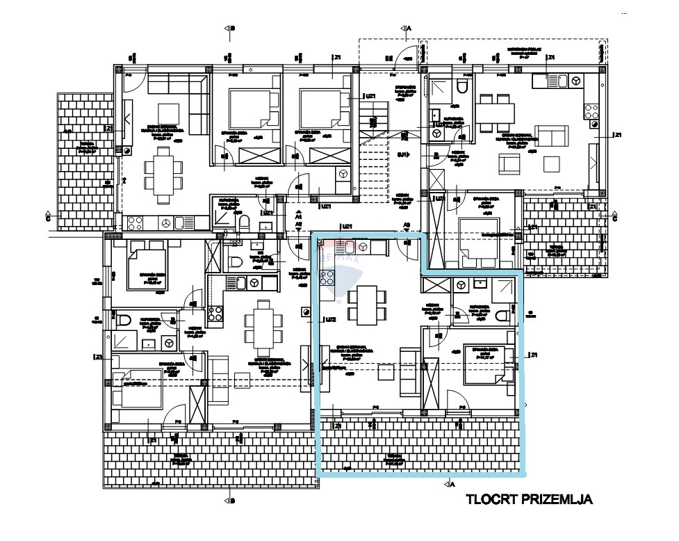 Appartamento Vodice, 76,16m2