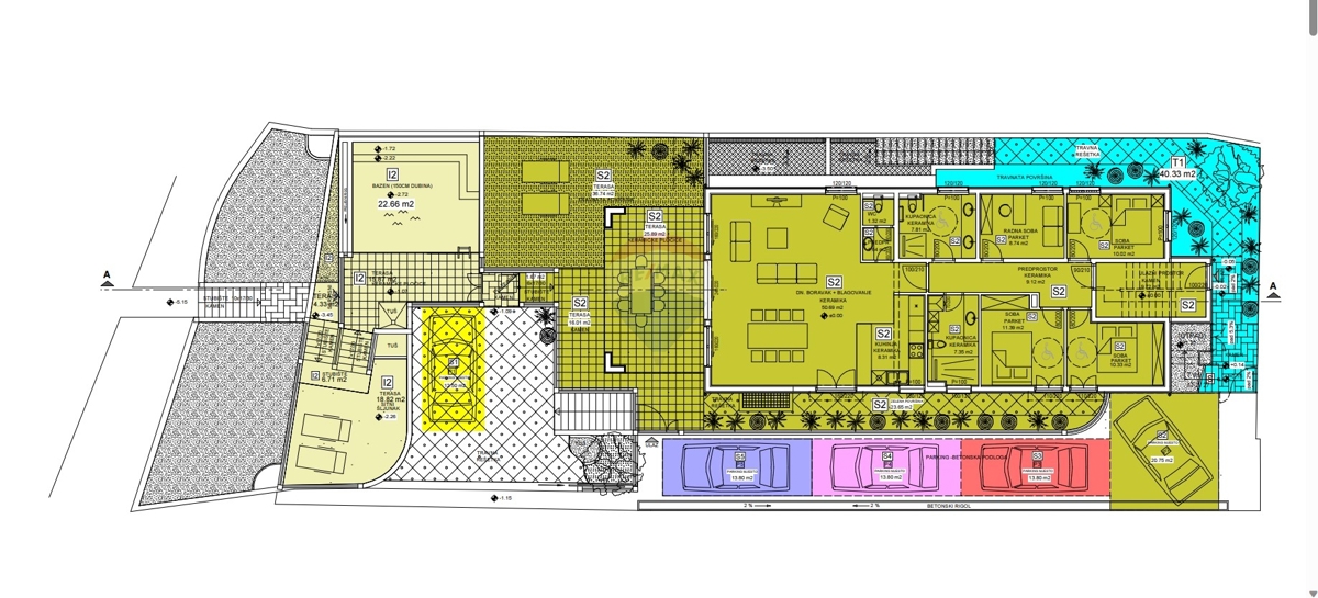 Appartamento Brodarica, Šibenik - Okolica, 164,23m2