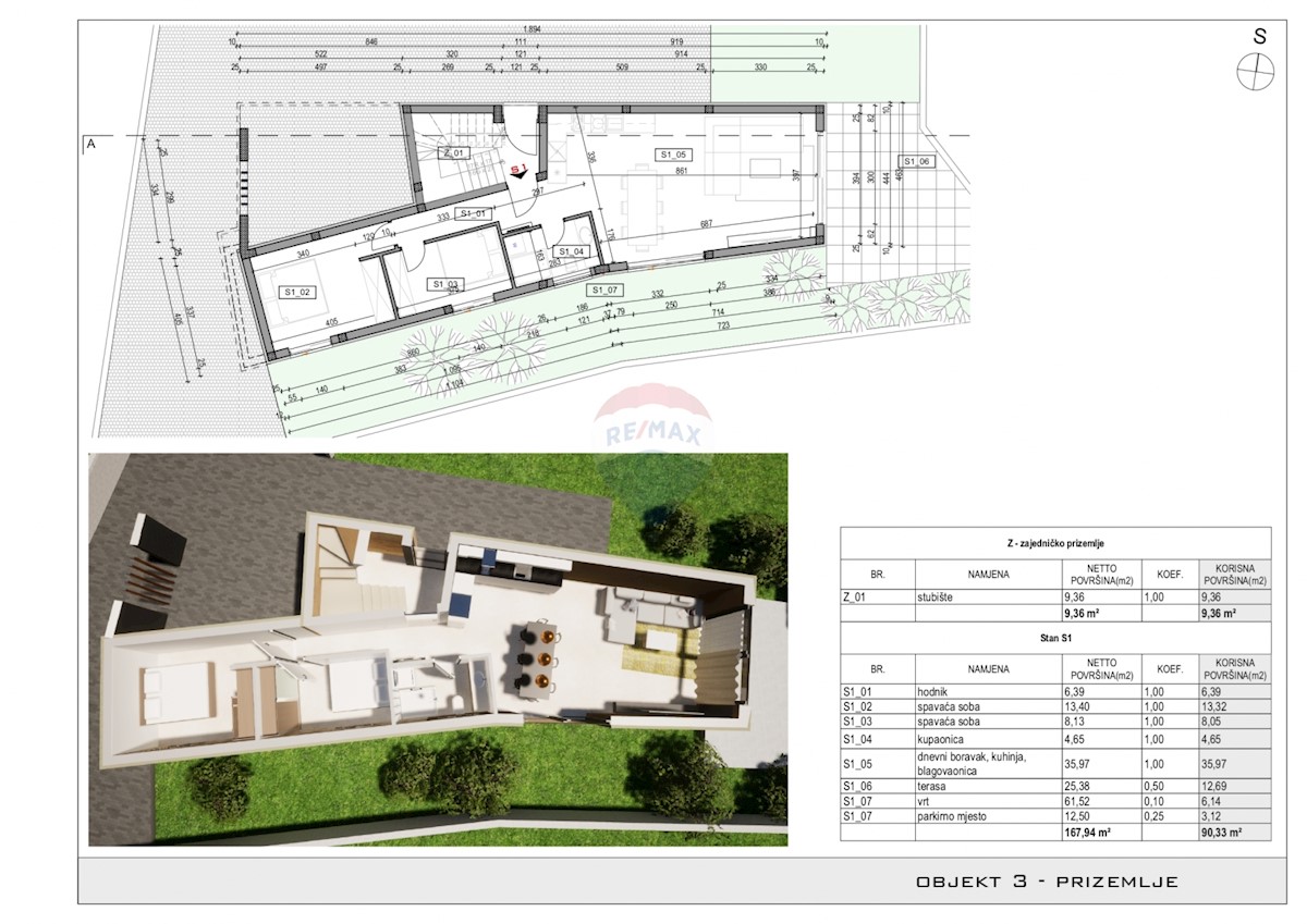 Appartamento Žaborić, Šibenik - Okolica, 90,33m2