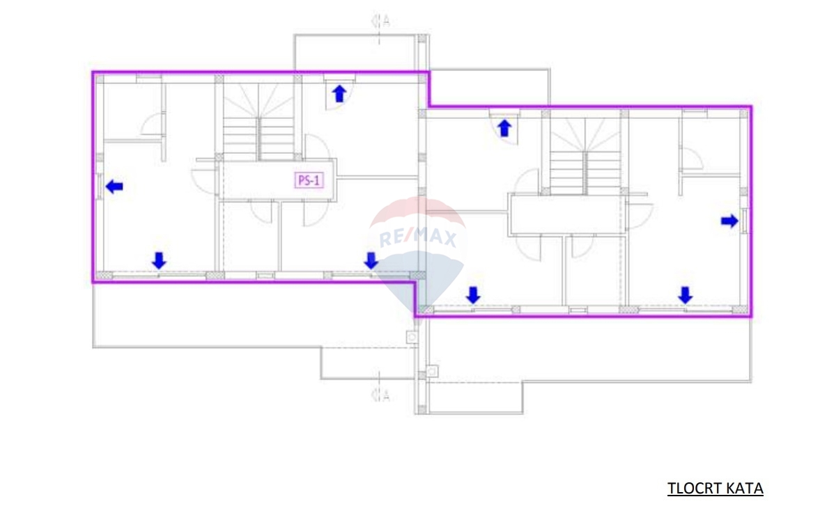 Appartamento in un moderno duplex