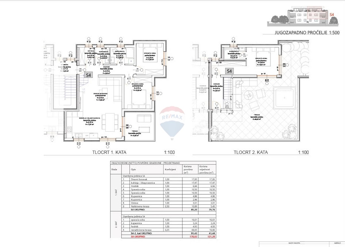 Appartamento Vodice, 121,20m2