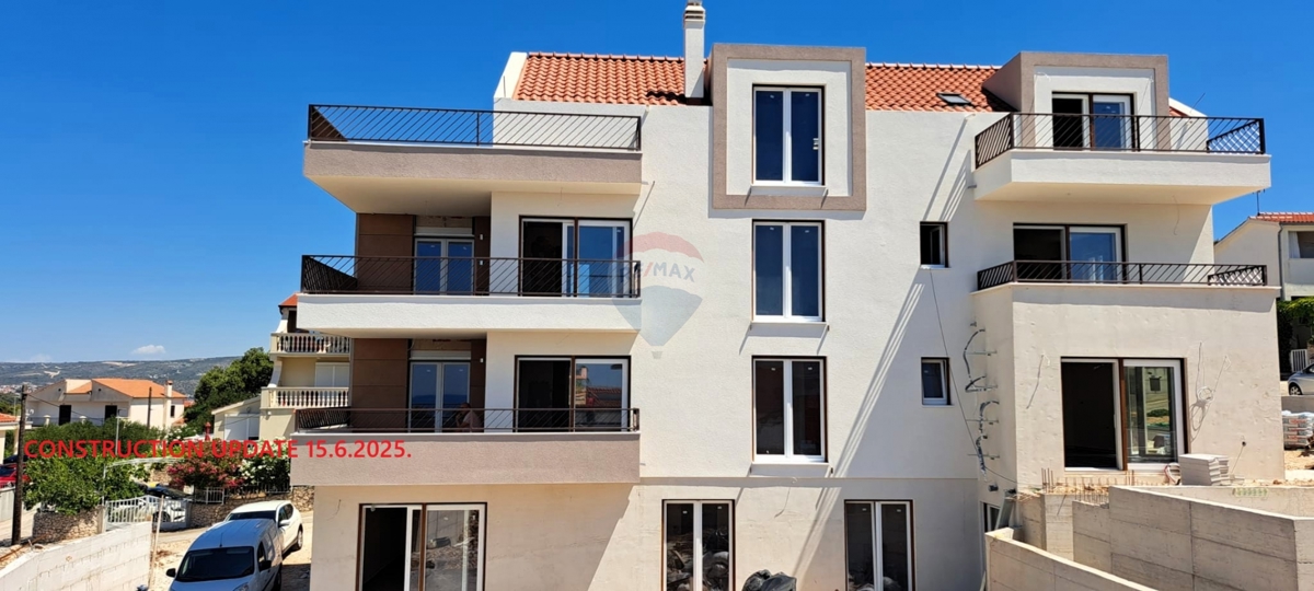 Appartamento di lusso 63,6 m2, 1° piano - Stivašnica, Rogoznica