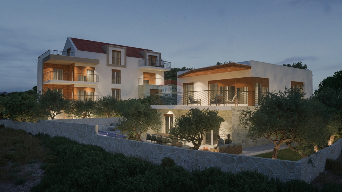 Appartamento di lusso 63,6 m2, 1° piano - Stivašnica, Rogoznica