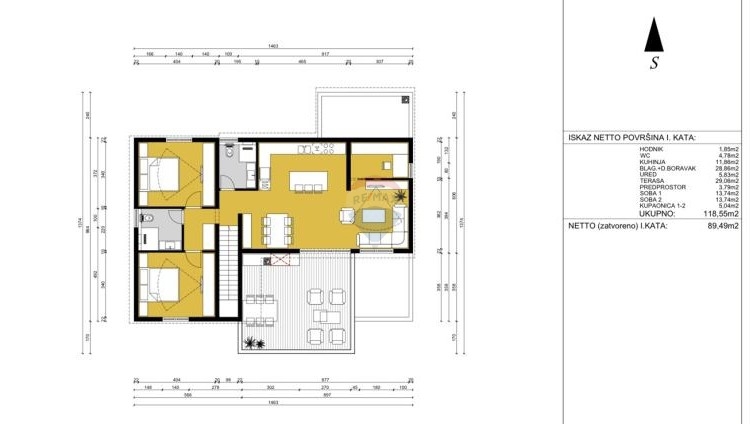 Casa Čista Mala, Vodice, 245m2