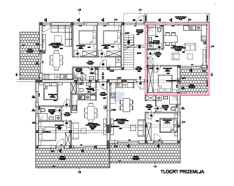 Appartamento Vodice, 54m2