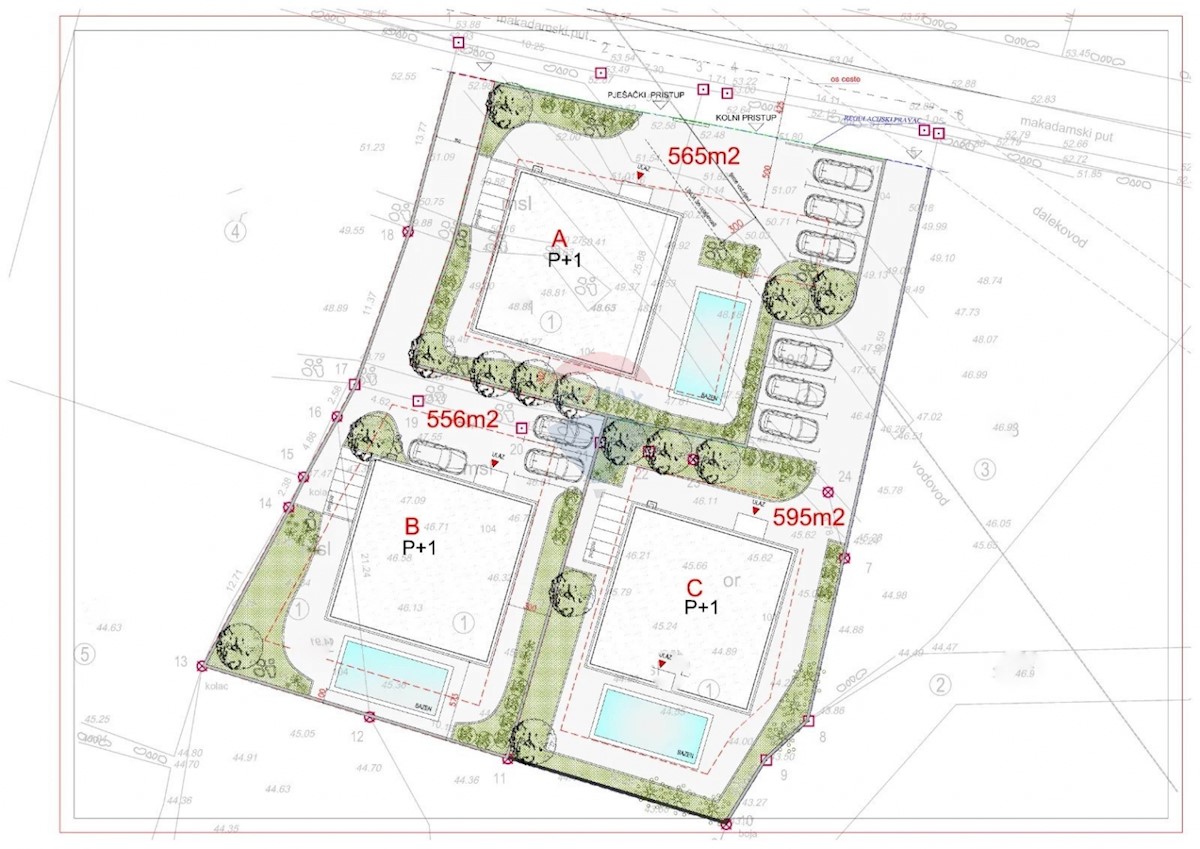 Terreno Grebaštica, Šibenik - Okolica, 1.800m2