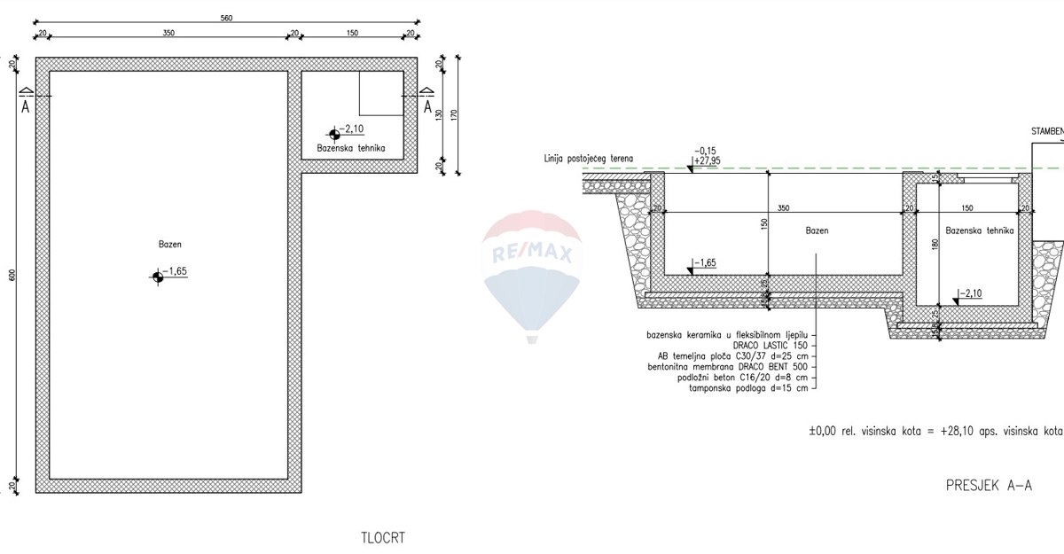 Appartamento di lusso con piscina 