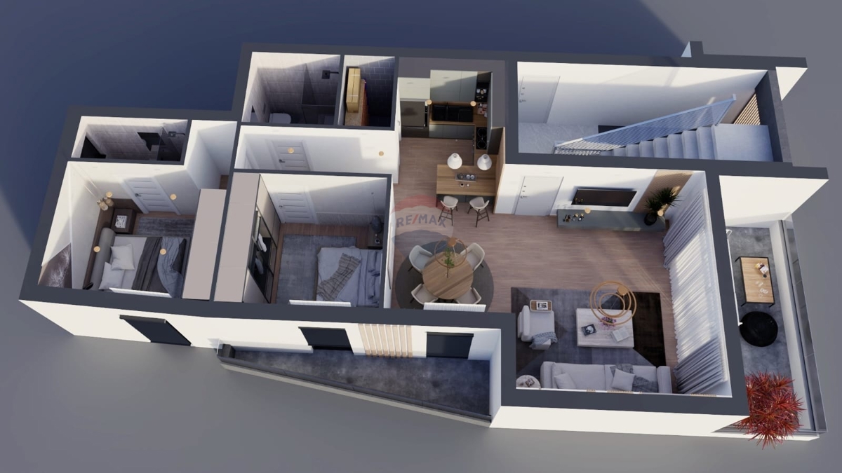 Appartamento Brodarica, Šibenik - Okolica, 90,47m2