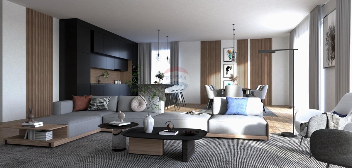 Moderno appartamento con due camere da letto con garage e piscina (S4), 1° piano, Primošten