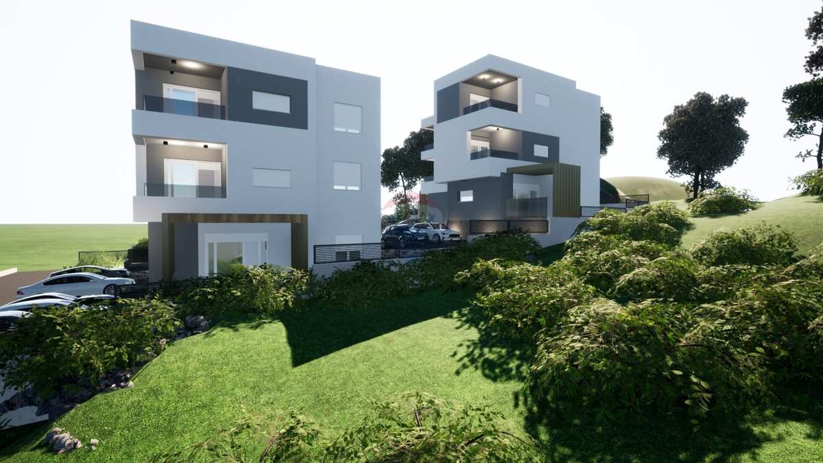 Appartamento Žaborić, Šibenik - Okolica, 50,98m2