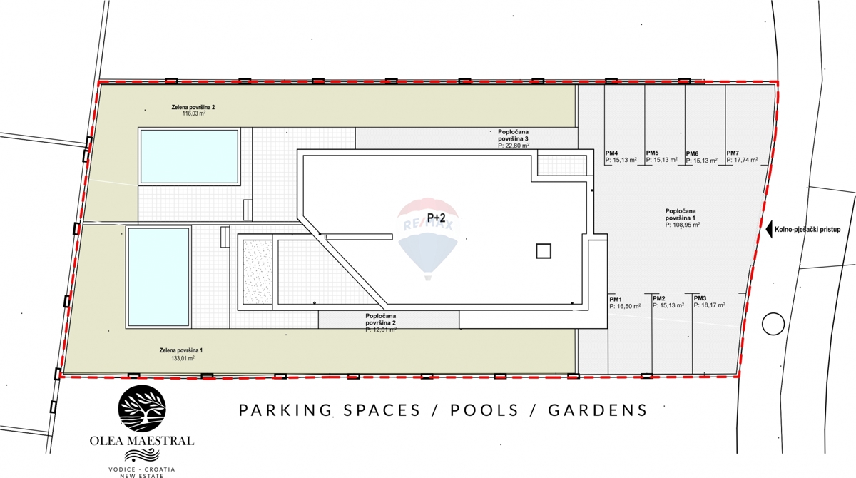 Appartamento Vodice, 165,37m2