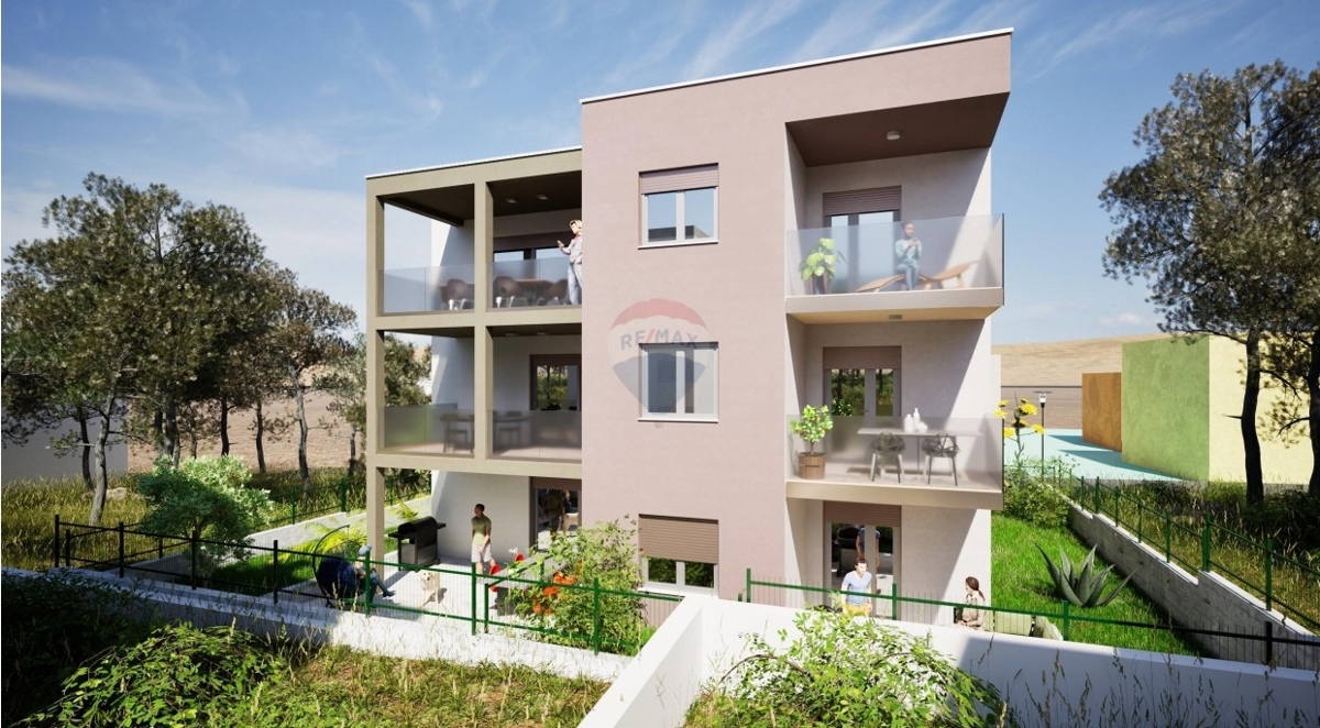 Appartamento Vidici, Šibenik, 78,04m2