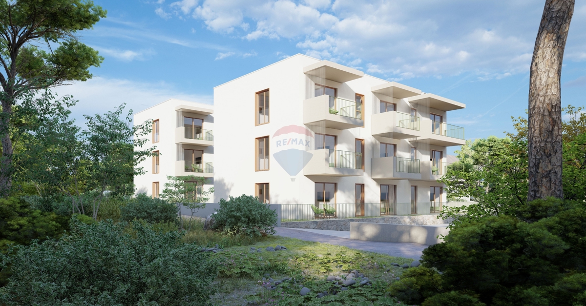 Appartamento con due camere da letto e giardino di 53,7 m2, Rogoznica