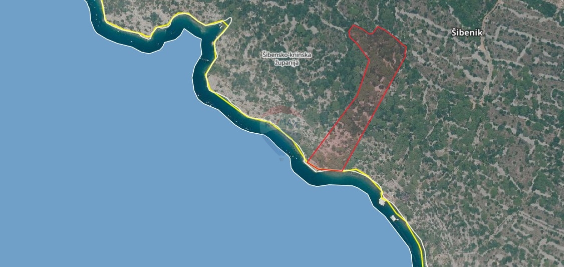 Terreno Njivice, Šibenik, 9.392m2