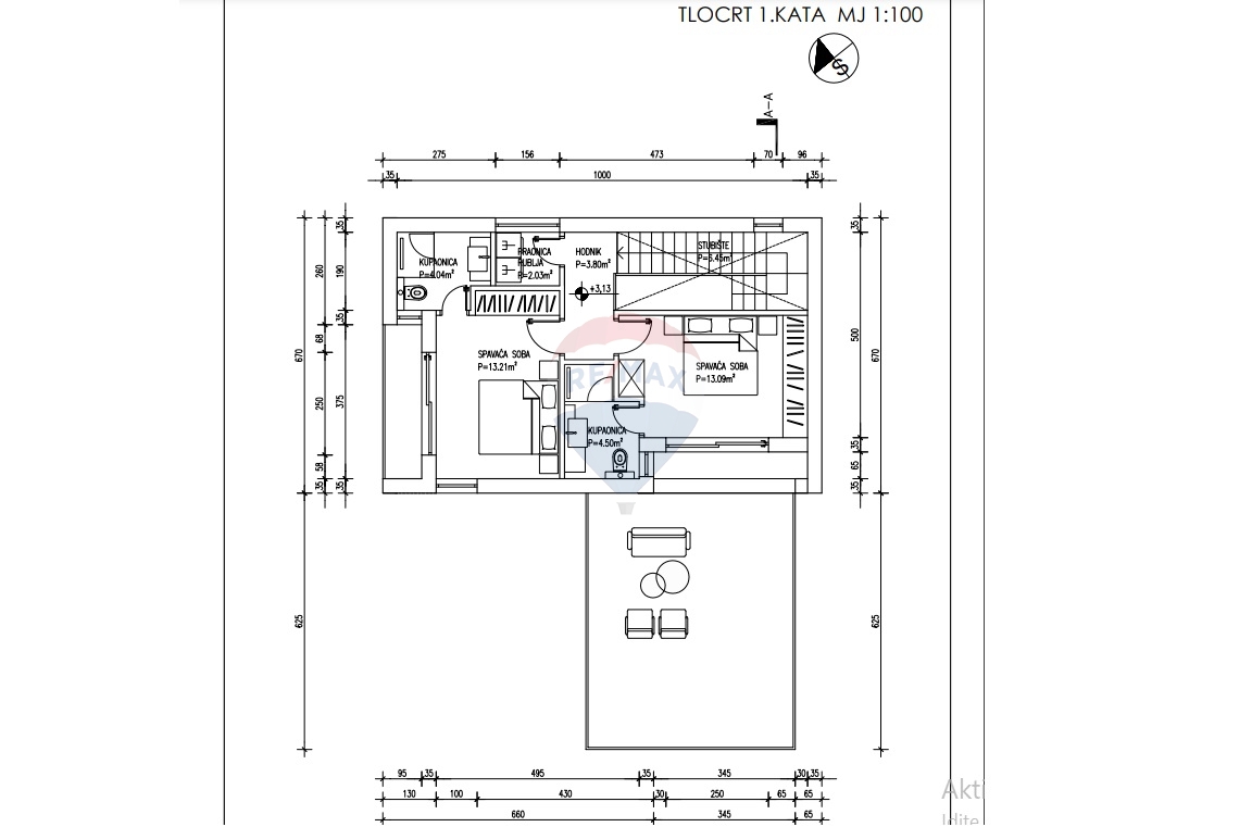 Casa Pirovac, 134,28m2