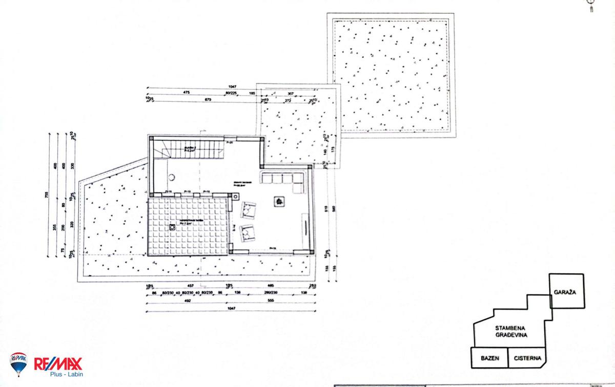 Cantiere Skitača, Raša, 800m2