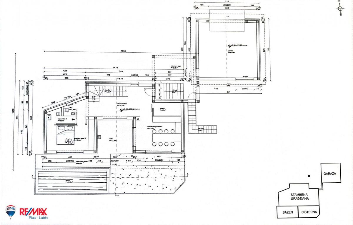 Cantiere Skitača, Raša, 800m2